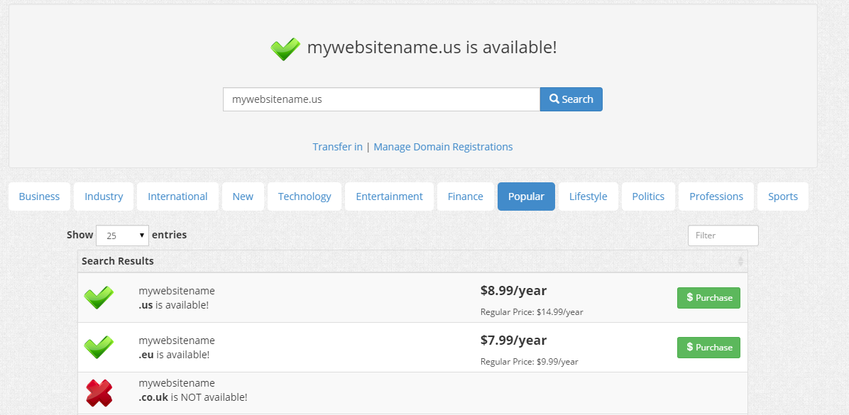 Domain Available