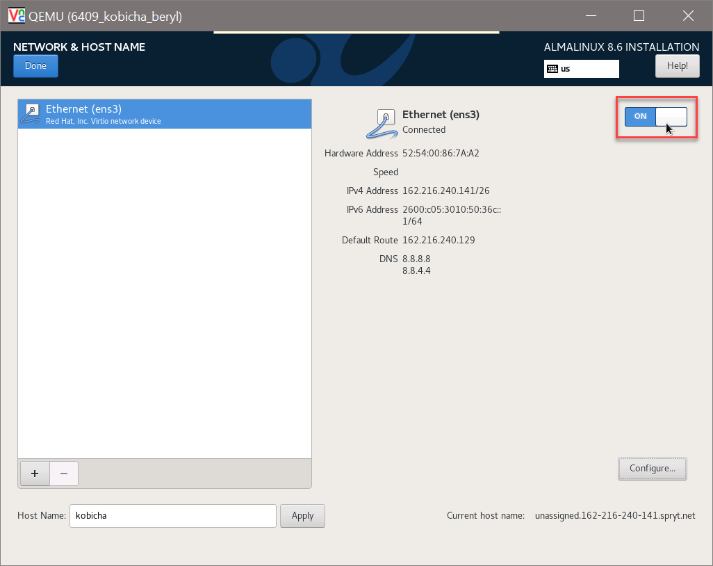 Reinstall VPS operating system