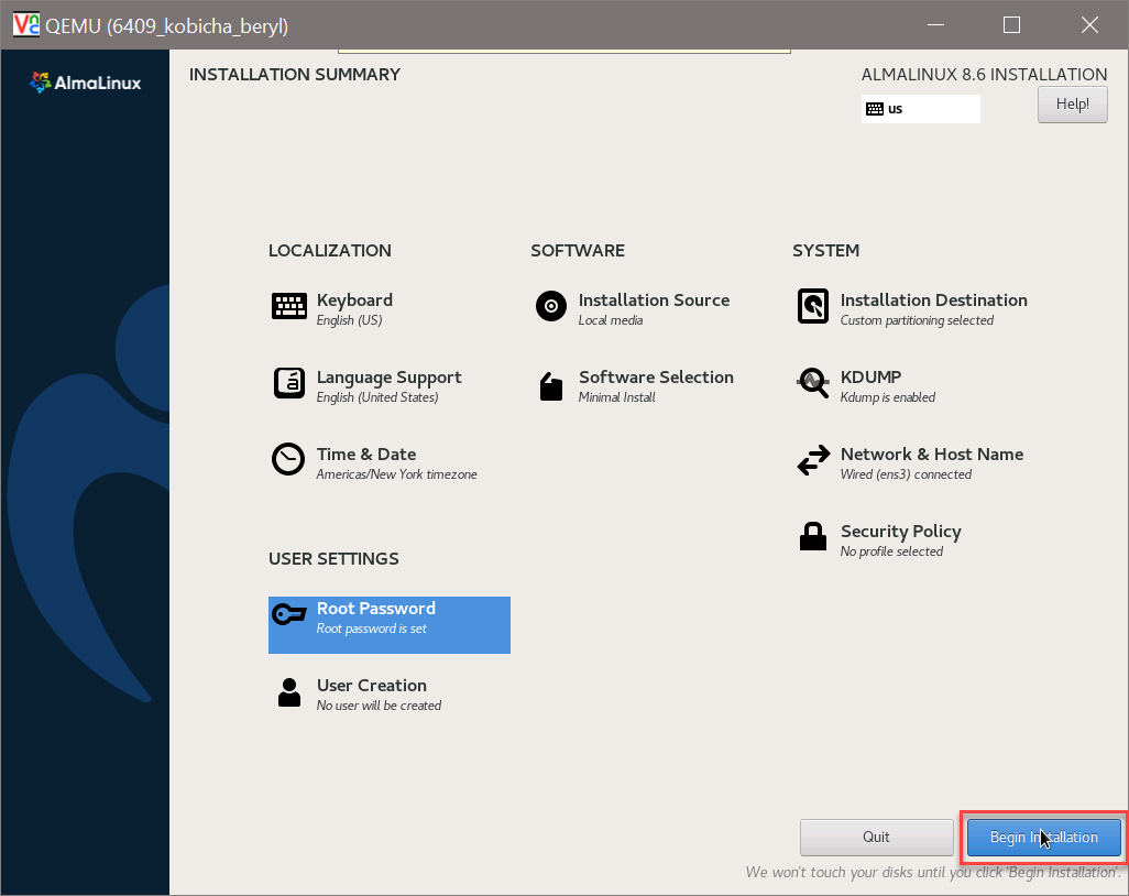 Reinstall VPS operating system